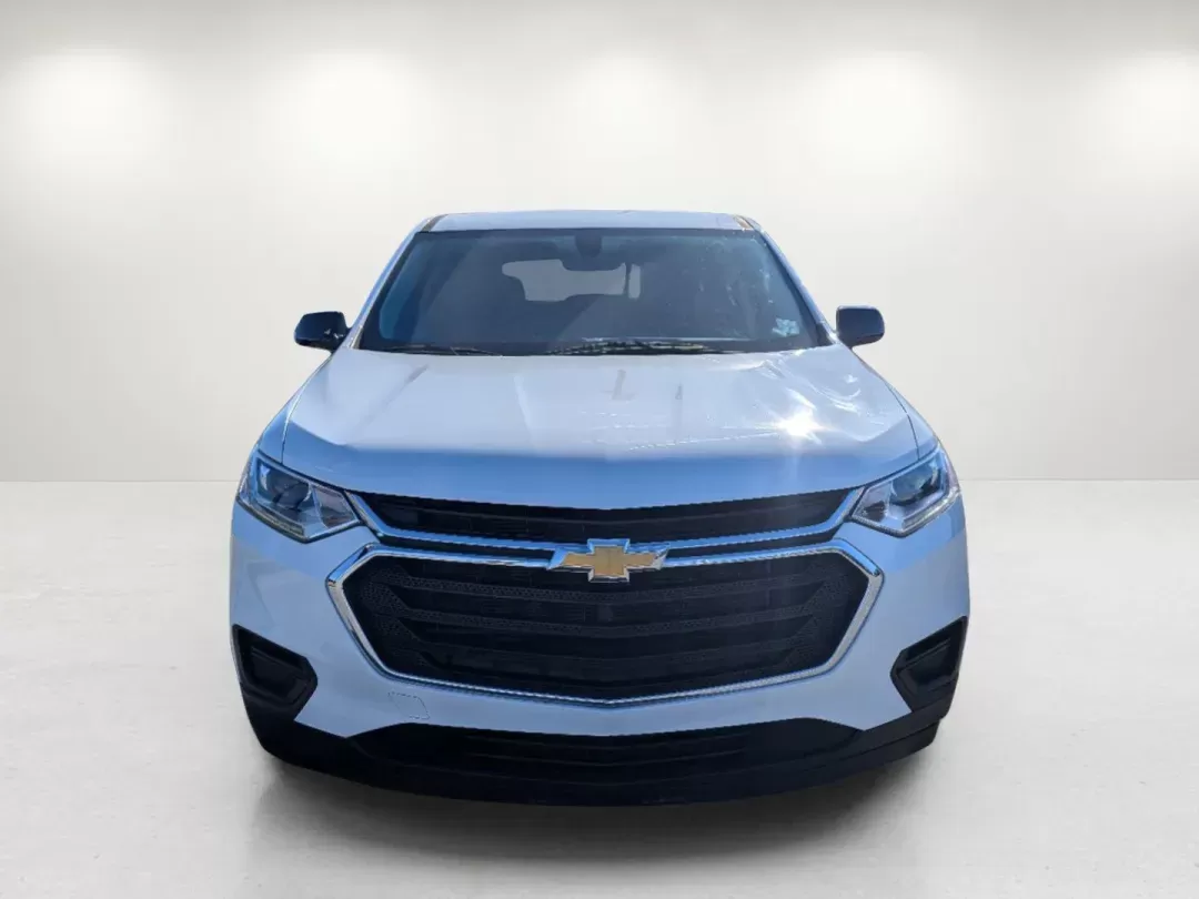 2020 /Jet Black Chevrolet Traverse LS (1GNERFKWXLJ) with an Gas V6 3.6L/217 engine, 9-Speed Automatic transmission, located at 5115 14th Ave., Columbus, GA, 31904, (706) 323-0345, 32.511494, -84.971046 - 2020 Chevrolet Traverse LS - Photo#2