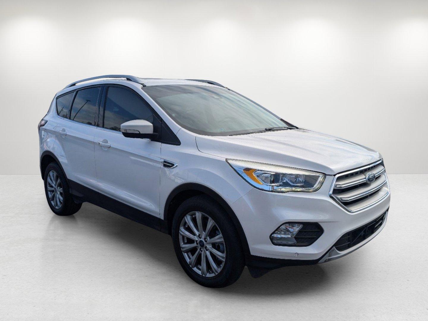 2018 Ford Escape Titanium (1FMCU0J9XJU) with an Intercooled Turbo Premium Unleaded I-4 2.0 L/121 engine, 6-Speed Automatic w/OD transmission, located at 3959 U.S. 80 W, Phenix City, AL, 36870, (334) 297-4885, 32.469296, -85.135185 - 2018 Ford Escape Titanium - Photo#2