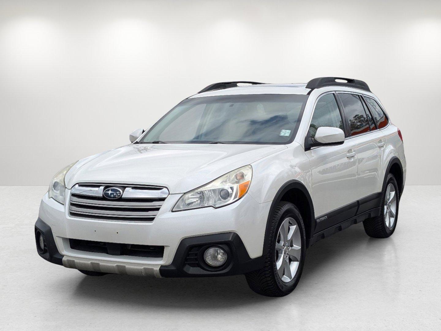 2014 /Warm Ivory Subaru Outback 2.5i Limited (4S4BRBLC3E3) with an Regular Unleaded H-4 2.5 L/152 engine, 6-Speed CVT w/OD transmission, located at 5115 14th Ave., Columbus, GA, 31904, (706) 323-0345, 32.511494, -84.971046 - 2014 Subaru Outback 2.5i Limited - Photo#0