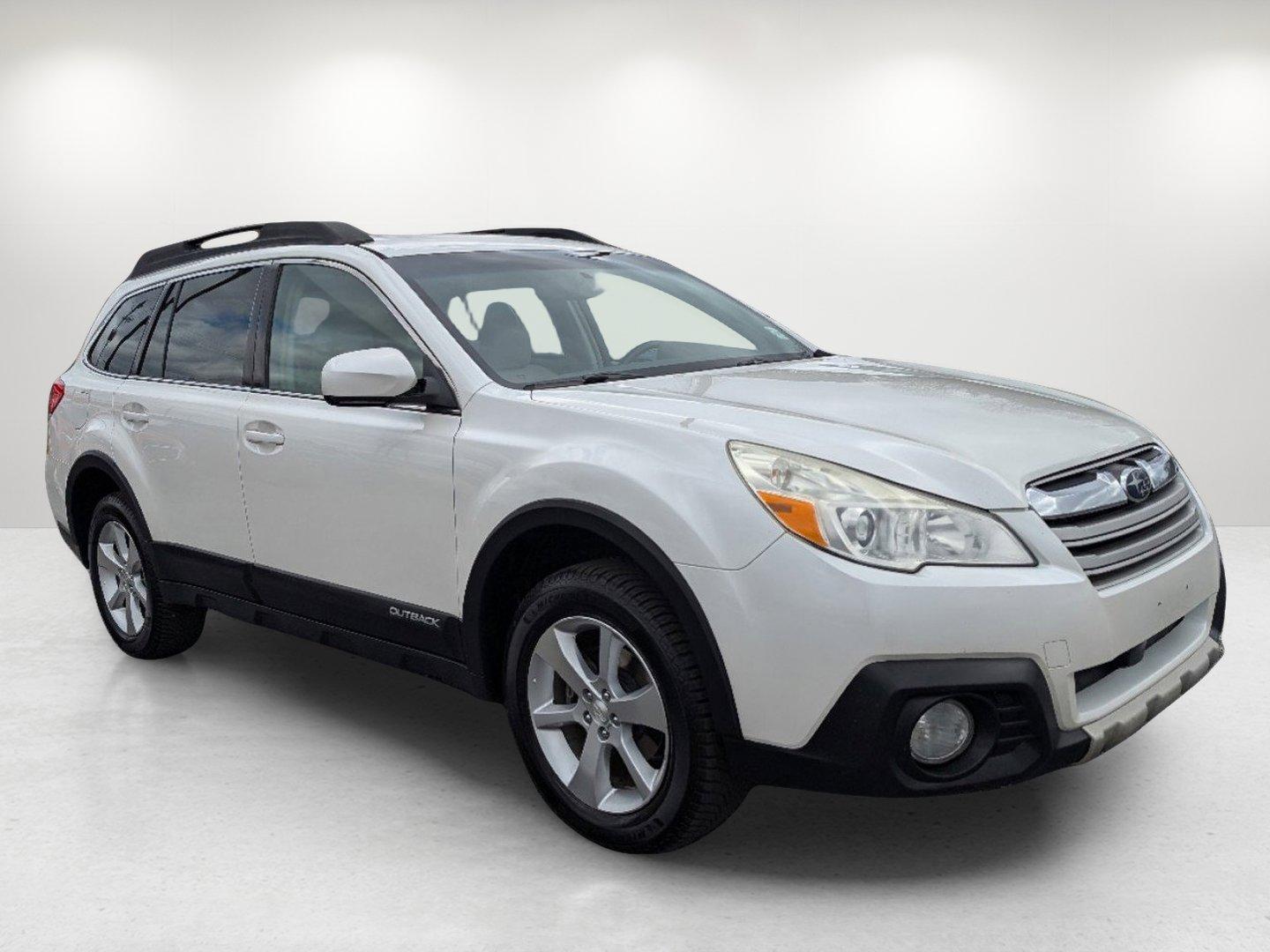 2014 /Warm Ivory Subaru Outback 2.5i Limited (4S4BRBLC3E3) with an Regular Unleaded H-4 2.5 L/152 engine, 6-Speed CVT w/OD transmission, located at 5115 14th Ave., Columbus, GA, 31904, (706) 323-0345, 32.511494, -84.971046 - 2014 Subaru Outback 2.5i Limited - Photo#2