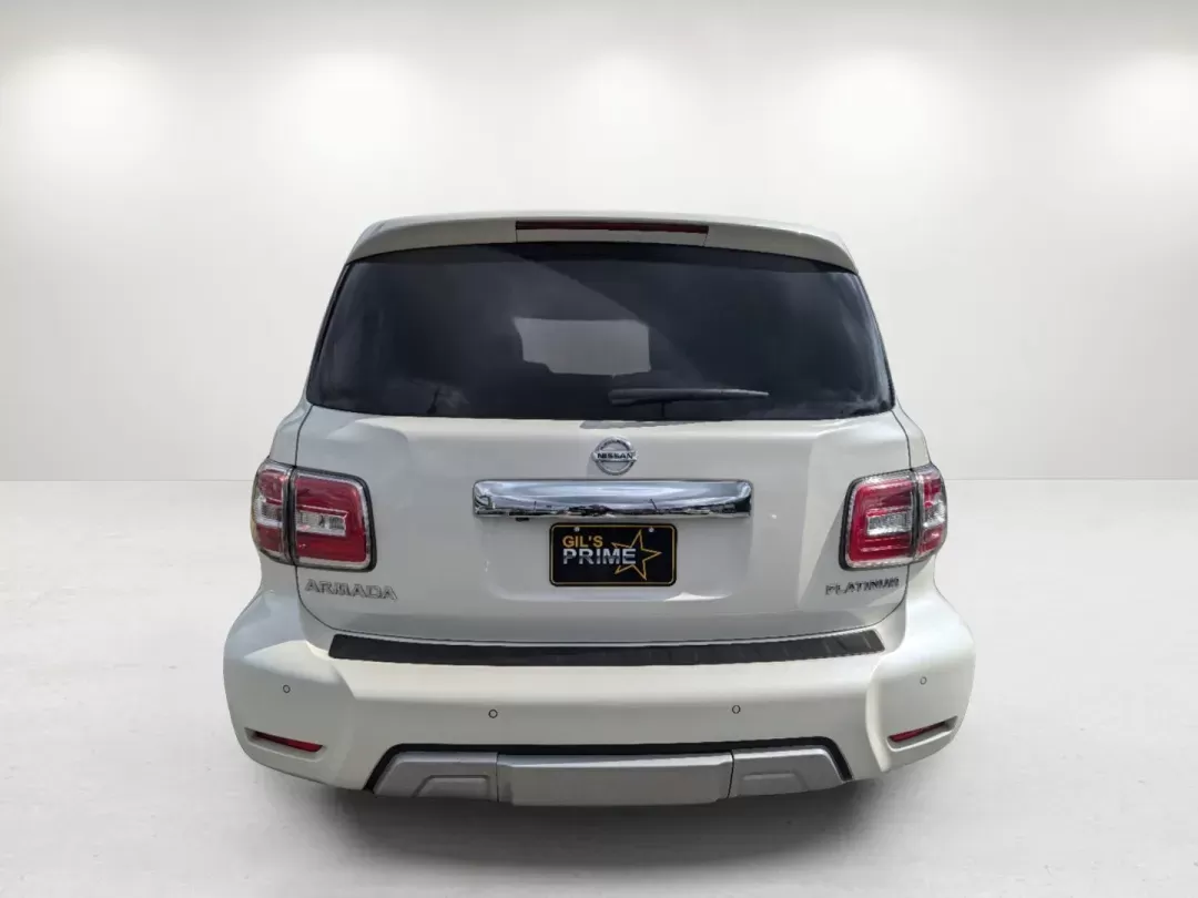 2017 /Almond Nissan Armada Platinum (JN8AY2NC3H9) with an Regular Unleaded V-8 5.6 L/339 engine, 7-Speed Automatic w/OD transmission, located at 7000 Northlake Connector, Columbus, GA, 31904, (706) 987-8085, 32.524975, -84.978134 - 2017 Nissan Armada Platinum - Photo#6