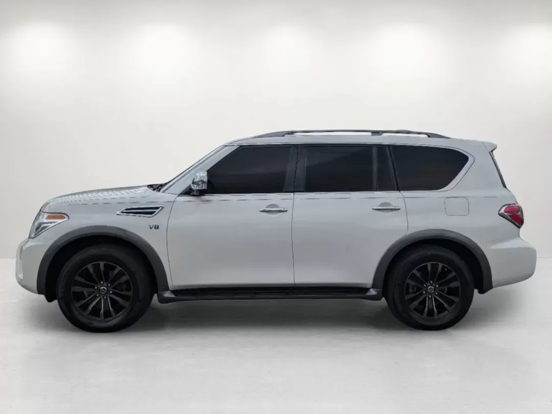 2017 /Almond Nissan Armada Platinum (JN8AY2NC3H9) with an Regular Unleaded V-8 5.6 L/339 engine, 7-Speed Automatic w/OD transmission, located at 7000 Northlake Connector, Columbus, GA, 31904, (706) 987-8085, 32.524975, -84.978134 - 2017 Nissan Armada Platinum - Photo#8