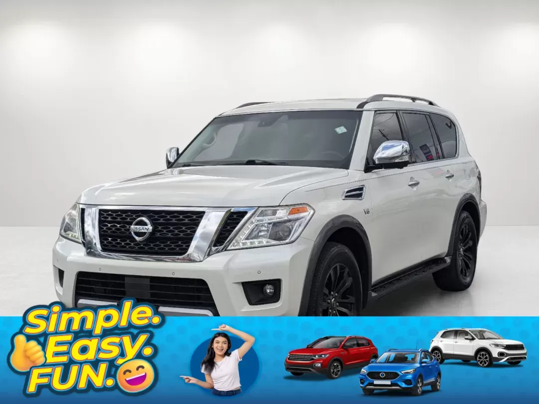 2017 /Almond Nissan Armada Platinum (JN8AY2NC3H9) with an Regular Unleaded V-8 5.6 L/339 engine, 7-Speed Automatic w/OD transmission, located at 7000 Northlake Connector, Columbus, GA, 31904, (706) 987-8085, 32.524975, -84.978134 - 2017 Nissan Armada Platinum - Photo#0