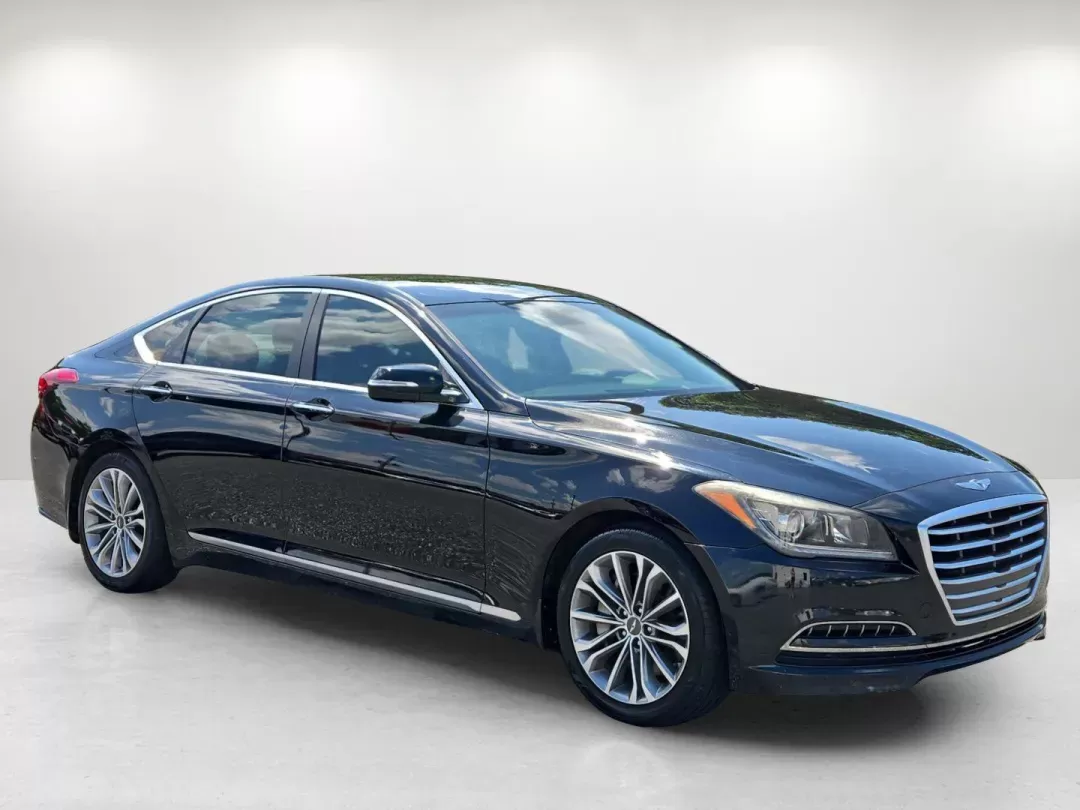2015 /Black Hyundai Genesis 3.8L (KMHGN4JEXFU) with an Other engine, located at 3959 U.S. 80 W, Phenix City, AL, 36870, (334) 297-4885, 32.469296, -85.135185 - **Elevate Your Daily Drive with the 2015 Hyundai Genesis at Gils Auto!**<br /> <br /> Are you ready to transform your daily commute into a luxurious experience? Look no further than the stunning 2015 Hyundai Genesis, available now at Gils Auto Phenix City. This sleek sedan, with its striking black - Photo#2