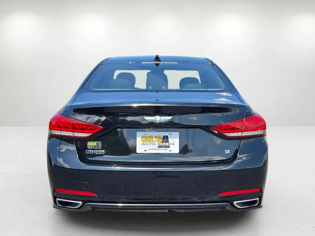2015 /Black Hyundai Genesis 3.8L (KMHGN4JEXFU) with an Other engine, located at 3959 U.S. 80 W, Phenix City, AL, 36870, (334) 297-4885, 32.469296, -85.135185 - **Elevate Your Daily Drive with the 2015 Hyundai Genesis at Gils Auto!**<br /> <br /> Are you ready to transform your daily commute into a luxurious experience? Look no further than the stunning 2015 Hyundai Genesis, available now at Gils Auto Phenix City. This sleek sedan, with its striking black - Photo#5