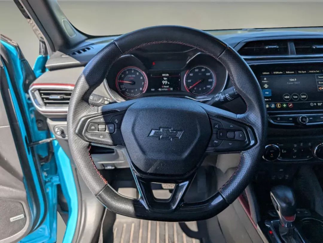 2021 /Jet Black with Red accents Chevrolet Trailblazer RS (KL79MUSL5MB) with an Gas I3 1.3L/ engine, 9-Speed Automatic transmission, located at 521 Old Farm Lane Rd, Prattville, AL, 36066, (334) 325-1505, 32.482460, -86.416367 - 2021 Chevrolet Trailblazer RS - Photo#16