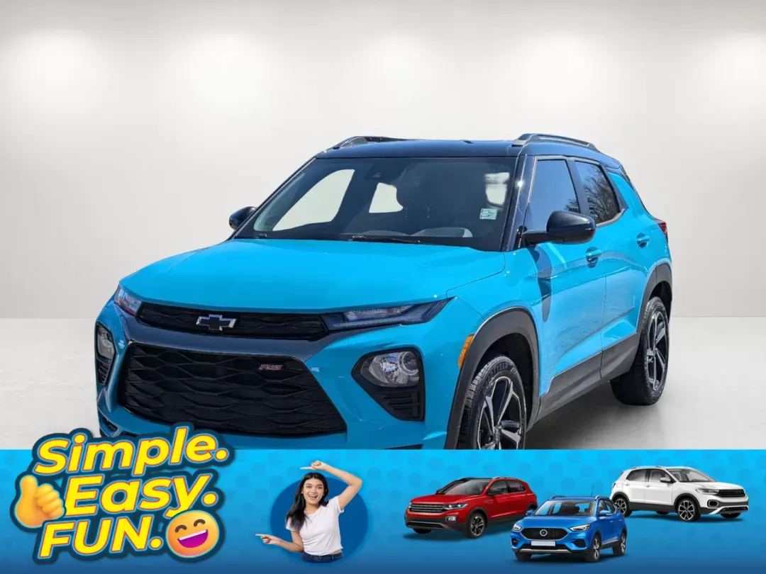 2021 /Jet Black with Red accents Chevrolet Trailblazer RS (KL79MUSL5MB) with an Gas I3 1.3L/ engine, 9-Speed Automatic transmission, located at 521 Old Farm Lane Rd, Prattville, AL, 36066, (334) 325-1505, 32.482460, -86.416367 - 2021 Chevrolet Trailblazer RS - Photo#0