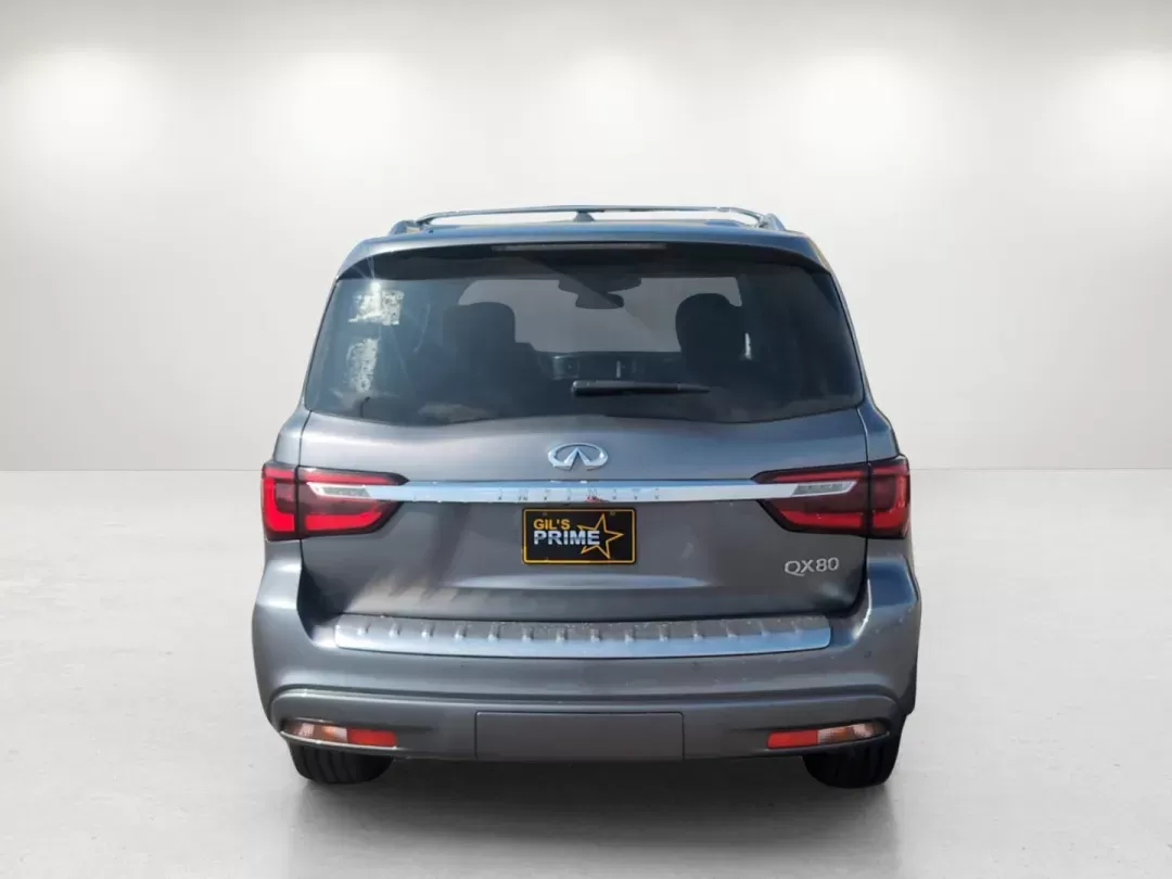 2019 /Black Infiniti QX80 LUXE (JN8AZ2NF9K9) with an Premium Unleaded V-8 5.6 L/339 engine, 7-Speed Automatic w/OD transmission, located at 1430 Gateway Drive, Opelika, AL, 36801, (334) 239-0944, 32.637871, -85.409790 - 2019 Infiniti QX80 LUXE - Photo#7