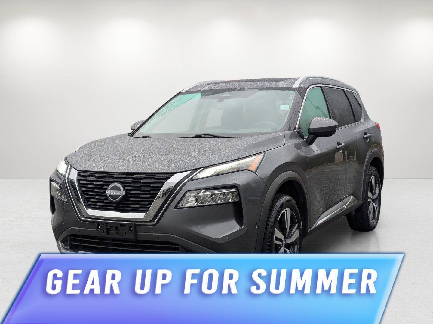 2023 /Charcoal Nissan Rogue SL (5N1BT3CB5PC) with an Intercooled Turbo Regular Unleaded I-3 1.5 L/91 engine, 1-Speed CVT w/OD transmission, located at 5115 14th Ave., Columbus, GA, 31904, (706) 323-0345, 32.511494, -84.971046 - 2023 Nissan Rogue SL - Photo#0