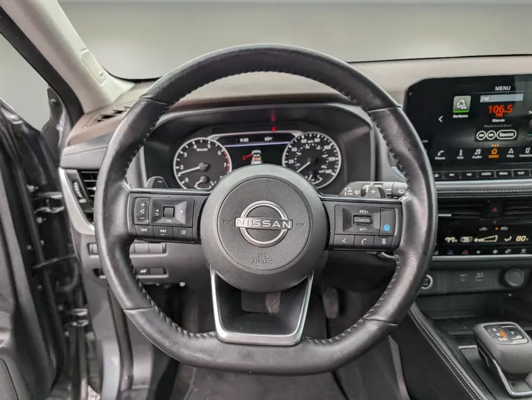 2023 /Charcoal Nissan Rogue SL (5N1BT3CB5PC) with an Intercooled Turbo Regular Unleaded I-3 1.5 L/91 engine, 1-Speed CVT w/OD transmission, located at 804 22nd Ave, Phenix City, AL, 36870, (334) 297-1860, 32.484749, -85.024475 - 2023 Nissan Rogue SL - Photo#13