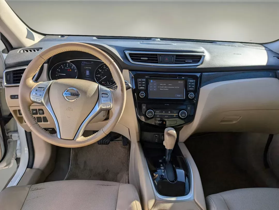 2015 /Almond Nissan Rogue SL (5N1AT2MT5FC) with an Regular Unleaded I-4 2.5 L/152 engine, 1-Speed CVT w/OD transmission, located at 3959 U.S. 80 W, Phenix City, AL, 36870, (334) 297-4885, 32.469296, -85.135185 - 2015 Nissan Rogue SL - Photo#12